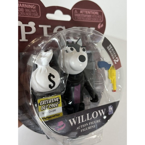 Piggy Willow 3.5” Series 2 Action Figure Toys Wolf Roblox w/ DLC Exclusive Code! - Picture 5 of 12